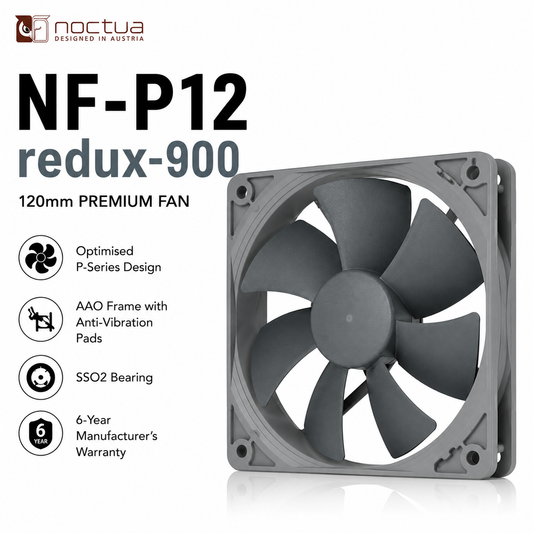 NOCTUA NF-P12 redux-900 Fan (NF-P12-REDUX-900)