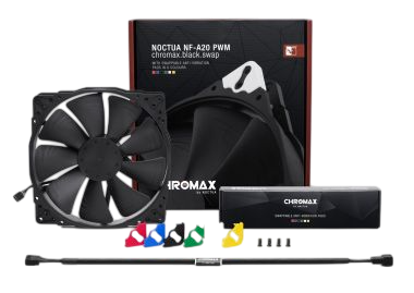 NOCTUA NF-A20 PWM Chromax Black Swap Fan