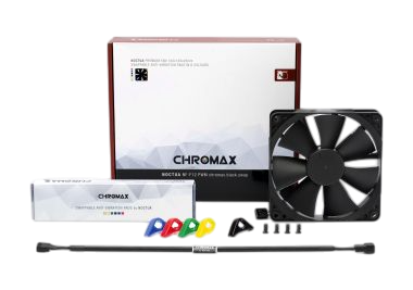 NOCTUA NF-F12 PWM Chromax Black Swap Fan