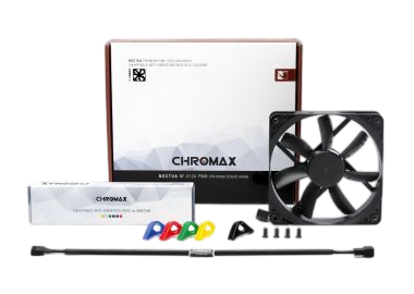 NOCTUA NF-S12A PWM Chromax Black Swap Fan