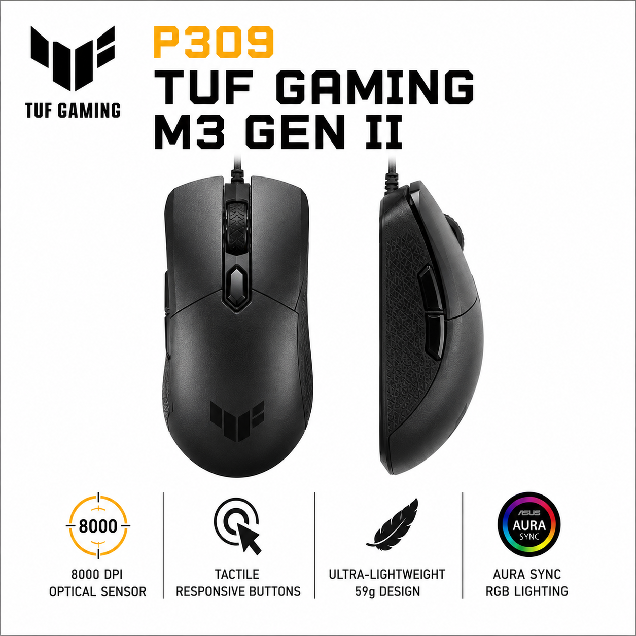 P309 TUF GAMING M3 GEN II (P518-ROG-STRIX-IMPACT-III)