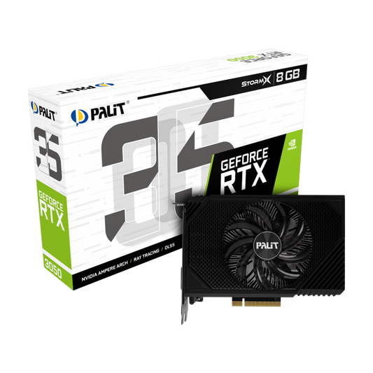PALIT RTX3050 STORMX 8GB GDDR6 128BIT DVI HDMI DP [RGB] 1 FAN