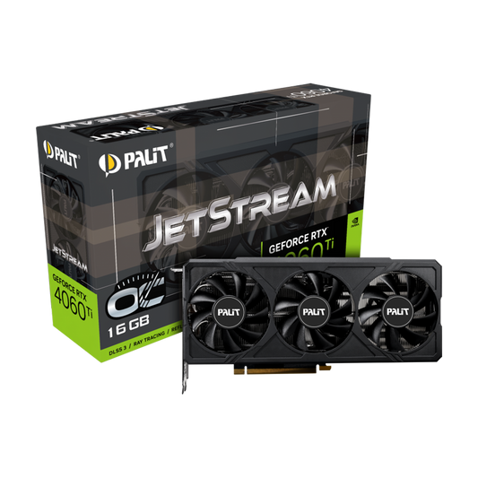 PALIT RTX4060Ti JETSTREAM OC 16GB GDDR6 128bit 3-DP HDMI