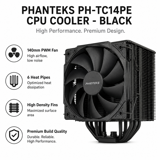 PHANTEKS PH-TC14PE CPU Cooler - black (221V8)