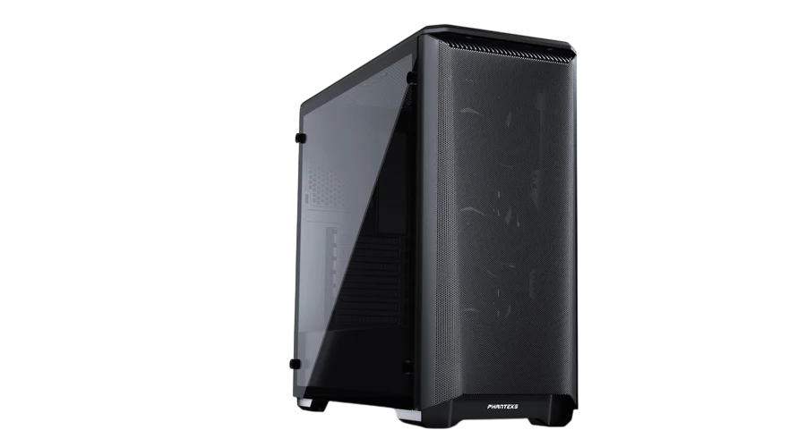 PHANTEKS Eclipse P400A Mesh Mid Tower TG Case 2fans Included - Black