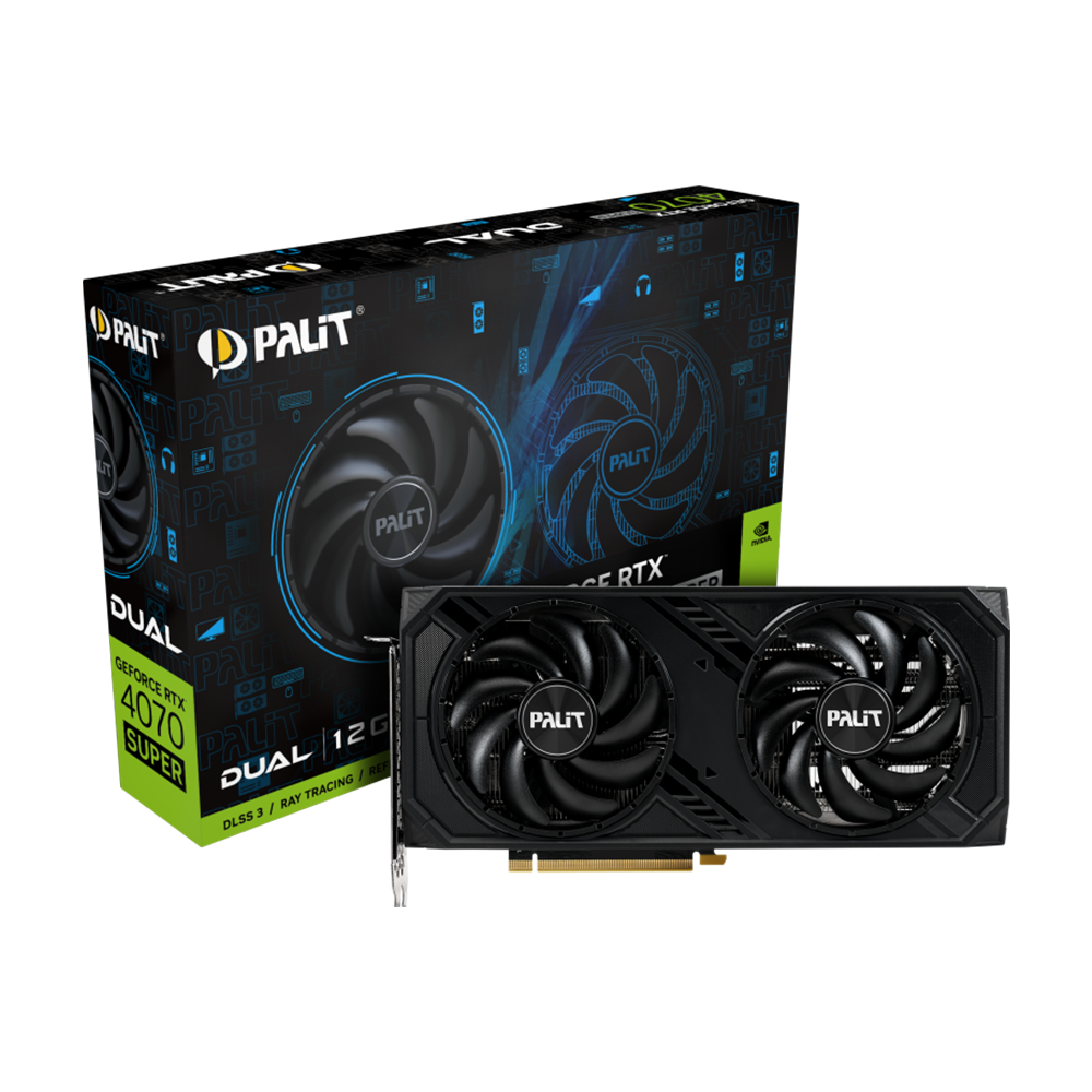 Palit GeForce RTX 4070 SUPER Dual 12GB