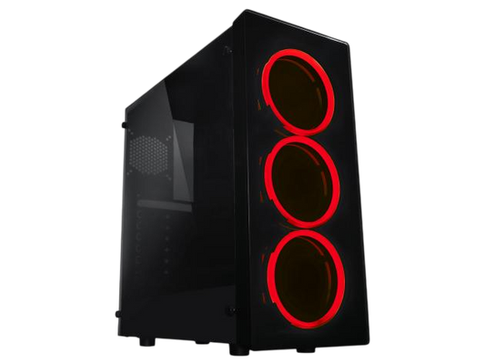 Raidmax Neon LED Case with 3 120mm fan