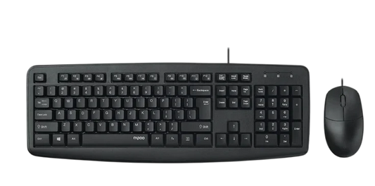 Rapoo NX1600 USB Keyboard and Mouse Combo