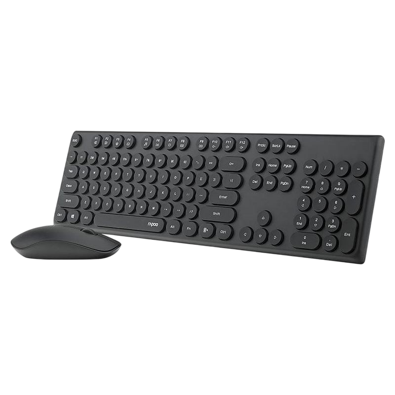 Rapoo X260S Wireless Keyboard and Mouse Combo black