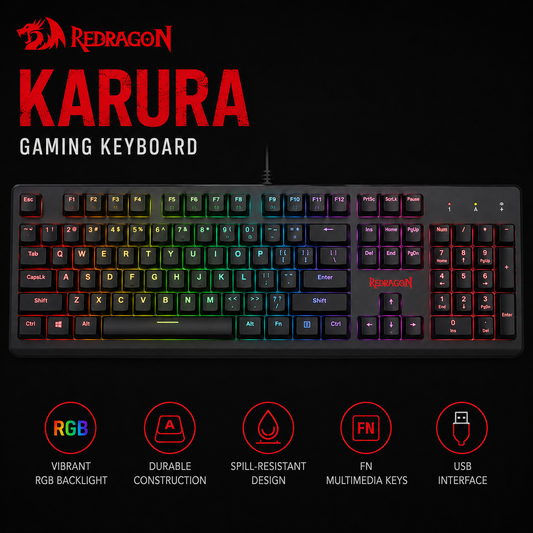 Redragon Karura Gaming Keyboard (K552RGB)