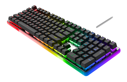 Royal Kludge RK918 wired RGB Huano (Brown switch) - black Mechanical Gaming Keyboard