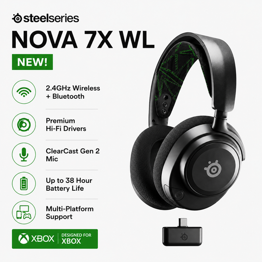 STEELSERIES NOVA 7X WL NEW! (61565)