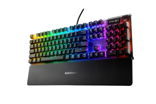 STEELSERIES APEX 7 BLUE GAMING MECHANICAL KEYBOARD
