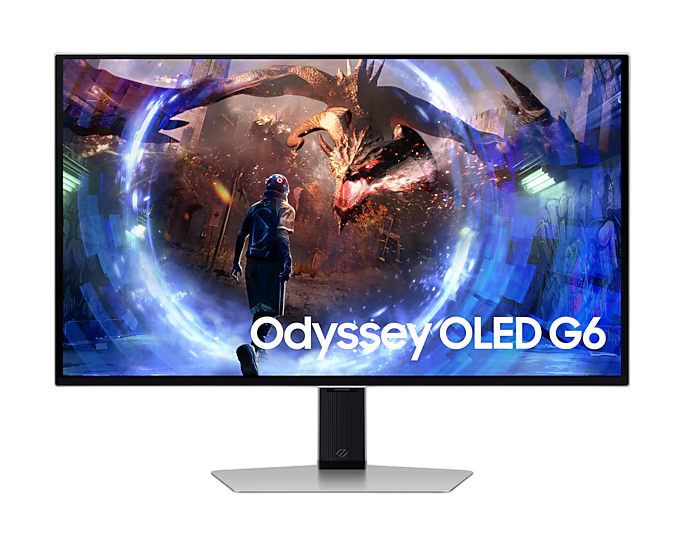 Samsung Odyssey OLED G6 27" G60SD QHD 360Hz Gaming Monitor