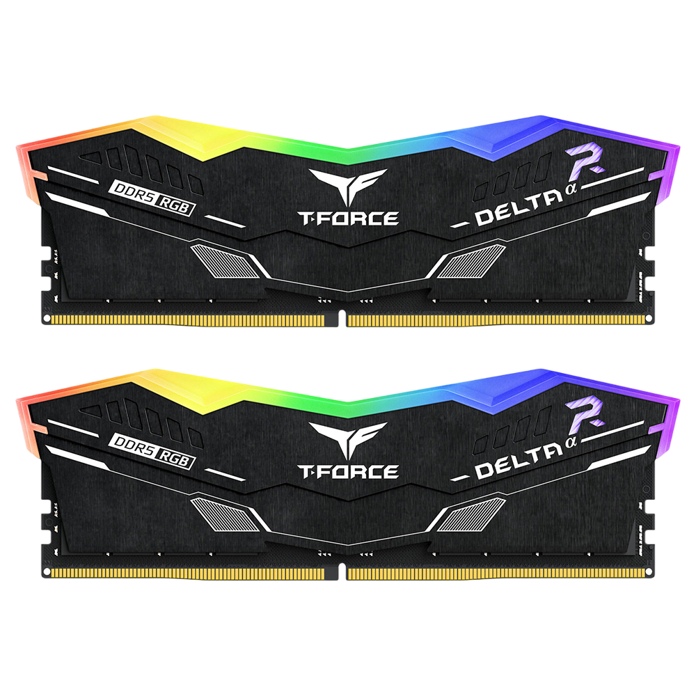 TEAM T-FORCE DELTA ARGB 32G (2x16gb) 6000MTS DDR5 Black | White AMD