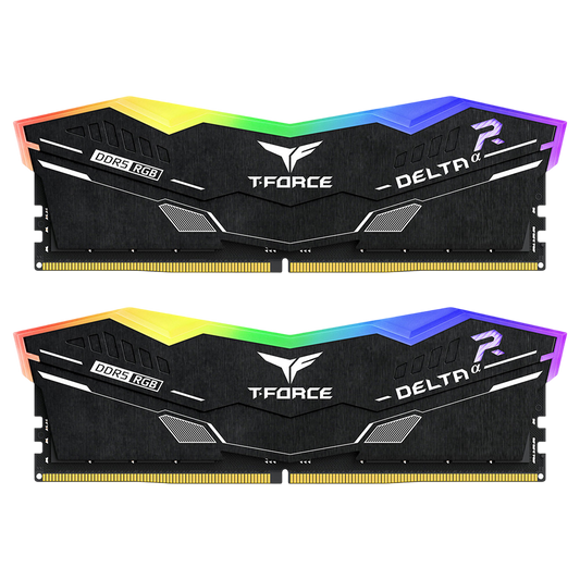 TEAM T-FORCE DELTA ARGB 32G (2x16gb) 6000MTS DDR5 Black | White AMD