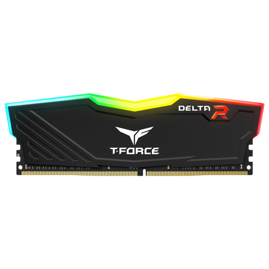 TEAM T-FORCE DELTA RGB 16gb (1x16gb) 3200MHz DDR4 Black | White