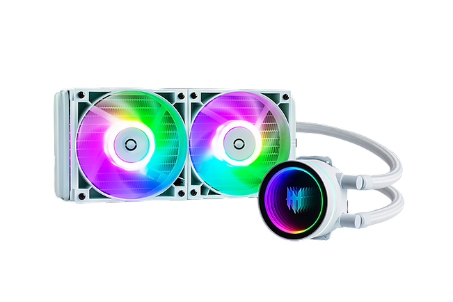 TECWARE Mirage 240 ARGB AIO Liquid Cooler - White