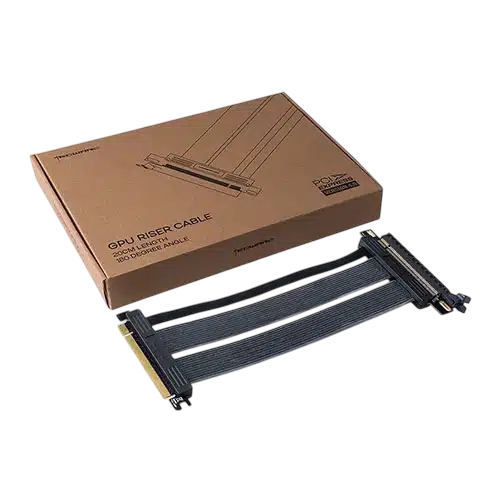 TECWARE PCIE Gen 4.0 - 180 Degree 20cm Riser Cable