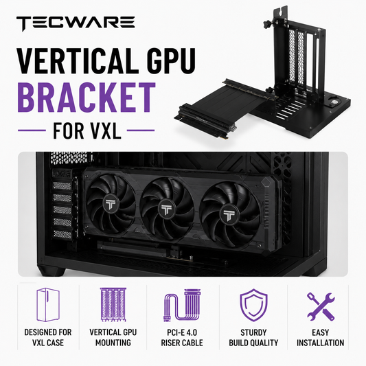 Tecware Vertical GPU Bracket for VXL (TECWARE-VERTICAL-GPU-VXL)