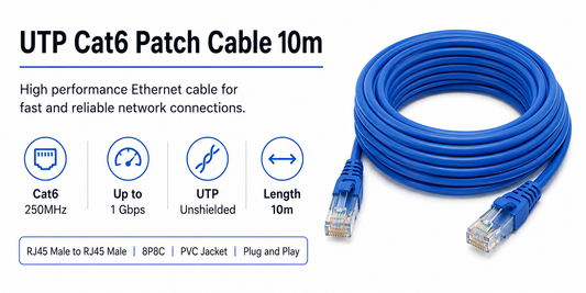UTP Cat6 Patch Cable 10m