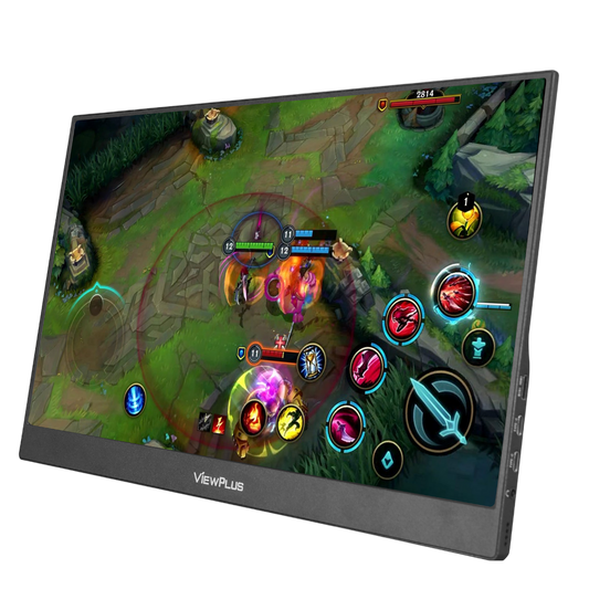 Viewplus MPX-156 15.6" Portable LCD Monitor, MI-HDMI, 2*Type-C, Audio Out, Speaker